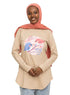 Latte Printed Long - Sleeve Design 3 - Khotwh